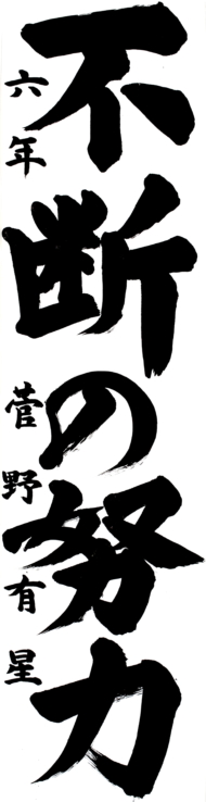 仙台市立立町小学校 6年 菅野  有星